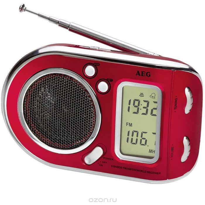 AEG WE 4125, Red радиоприемник