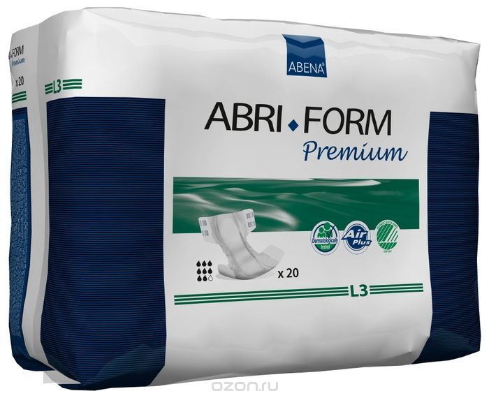 Abena Подгузники для взрослых Abri-Form L3 ночные 20 шт 43067