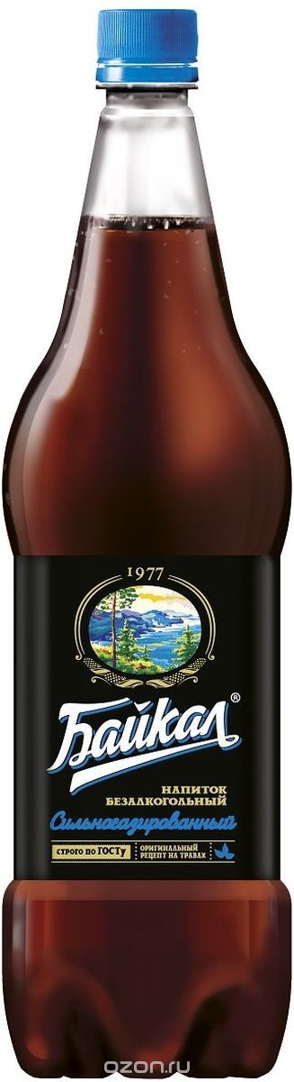 "Байкал 1977" напиток безалкогольный сильногазированный, 1,5 л