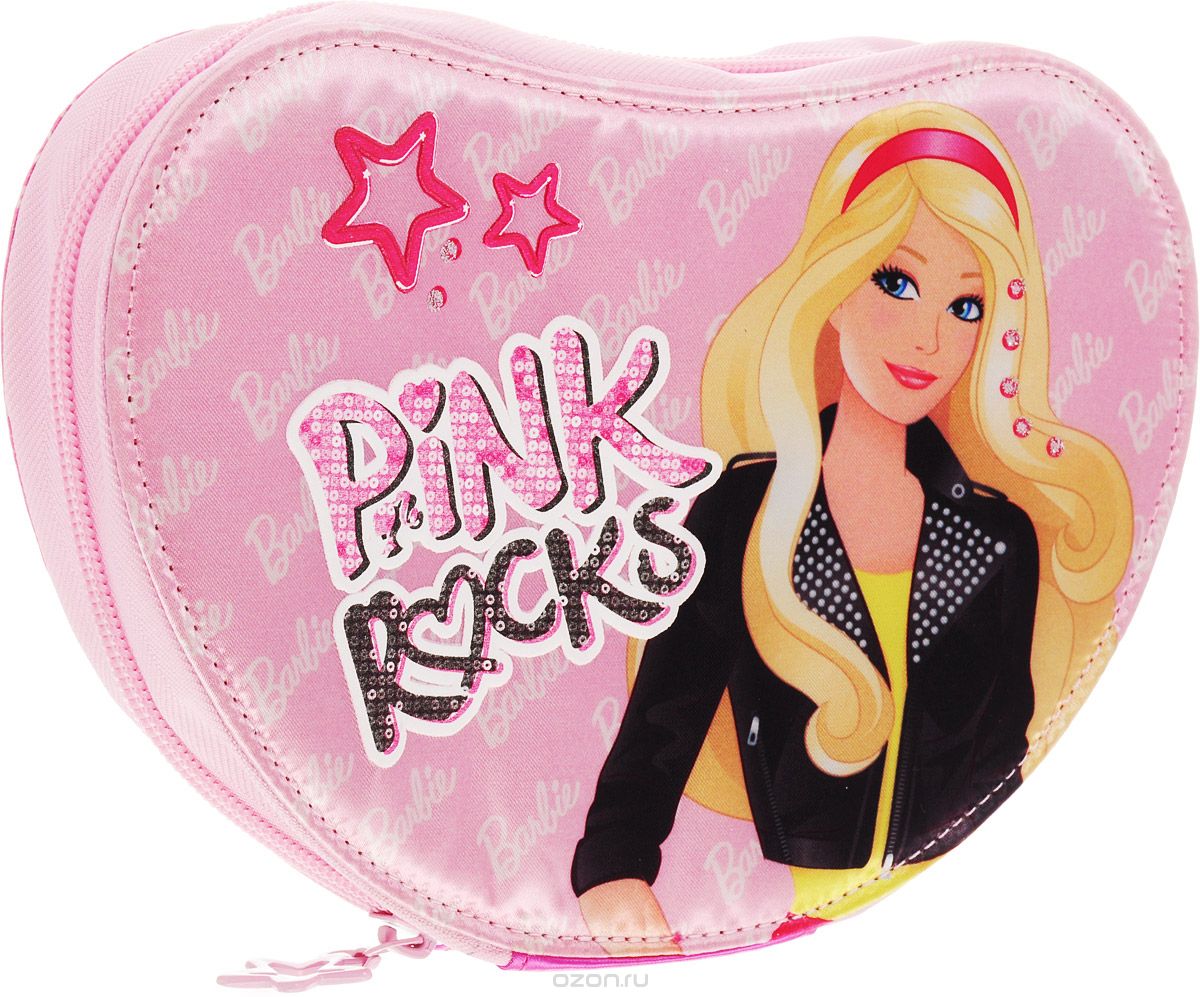 Academy Style Пенал Barbie Pink Rocks