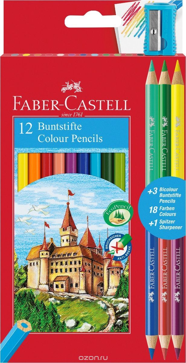 Faber-Castell     12    + 3  