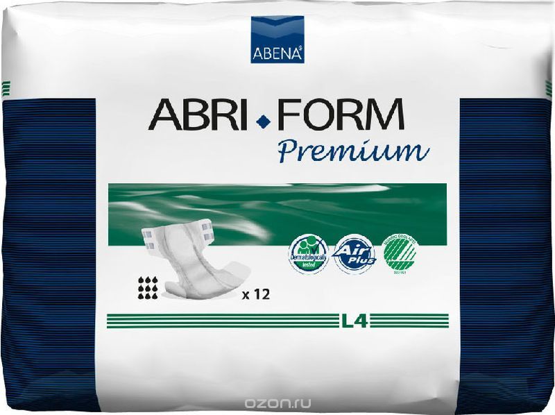Abena Подгузники для взрослых Abri-Form Premium L4 12 шт