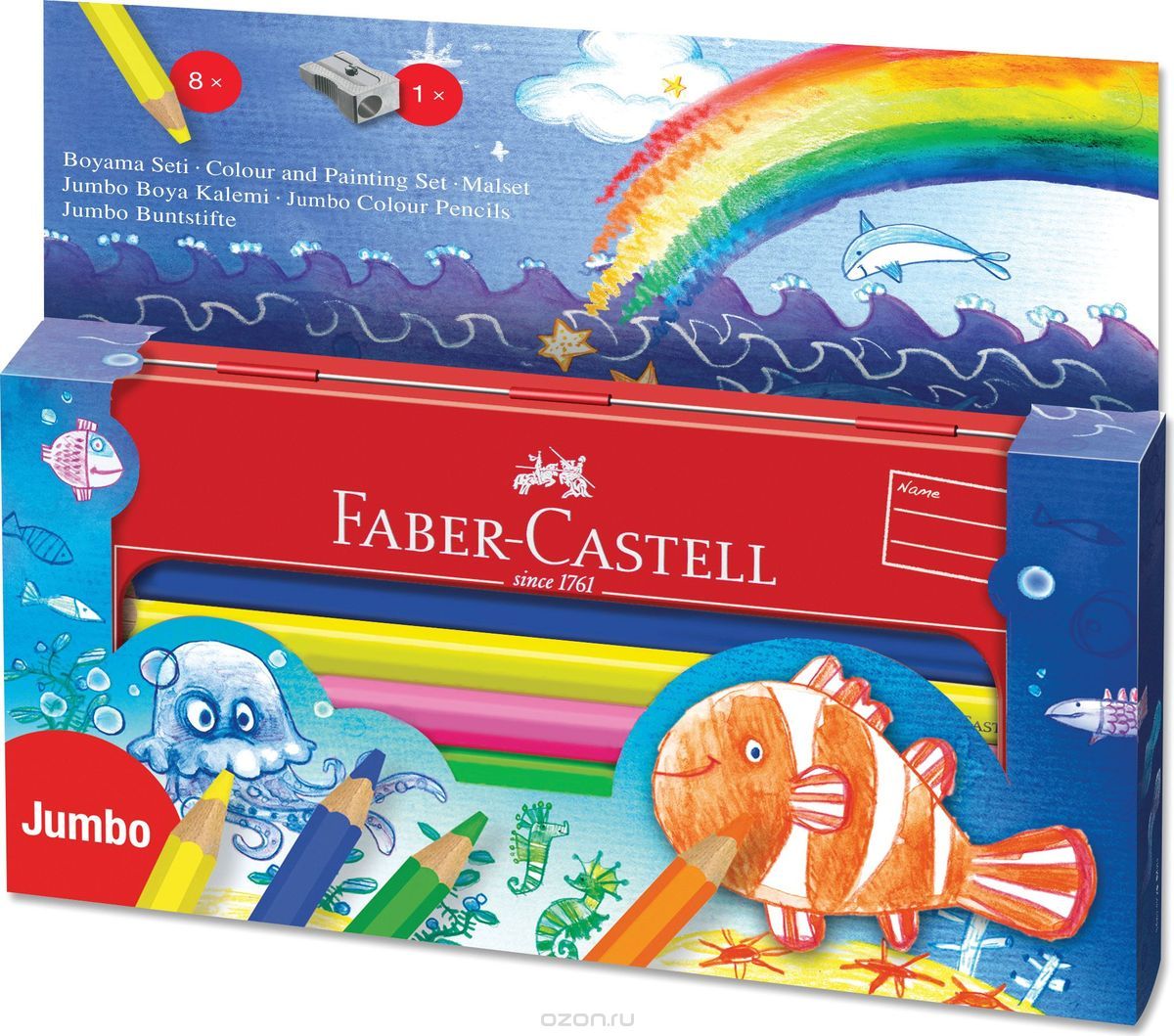 Faber-Castell    Jumbo       9 
