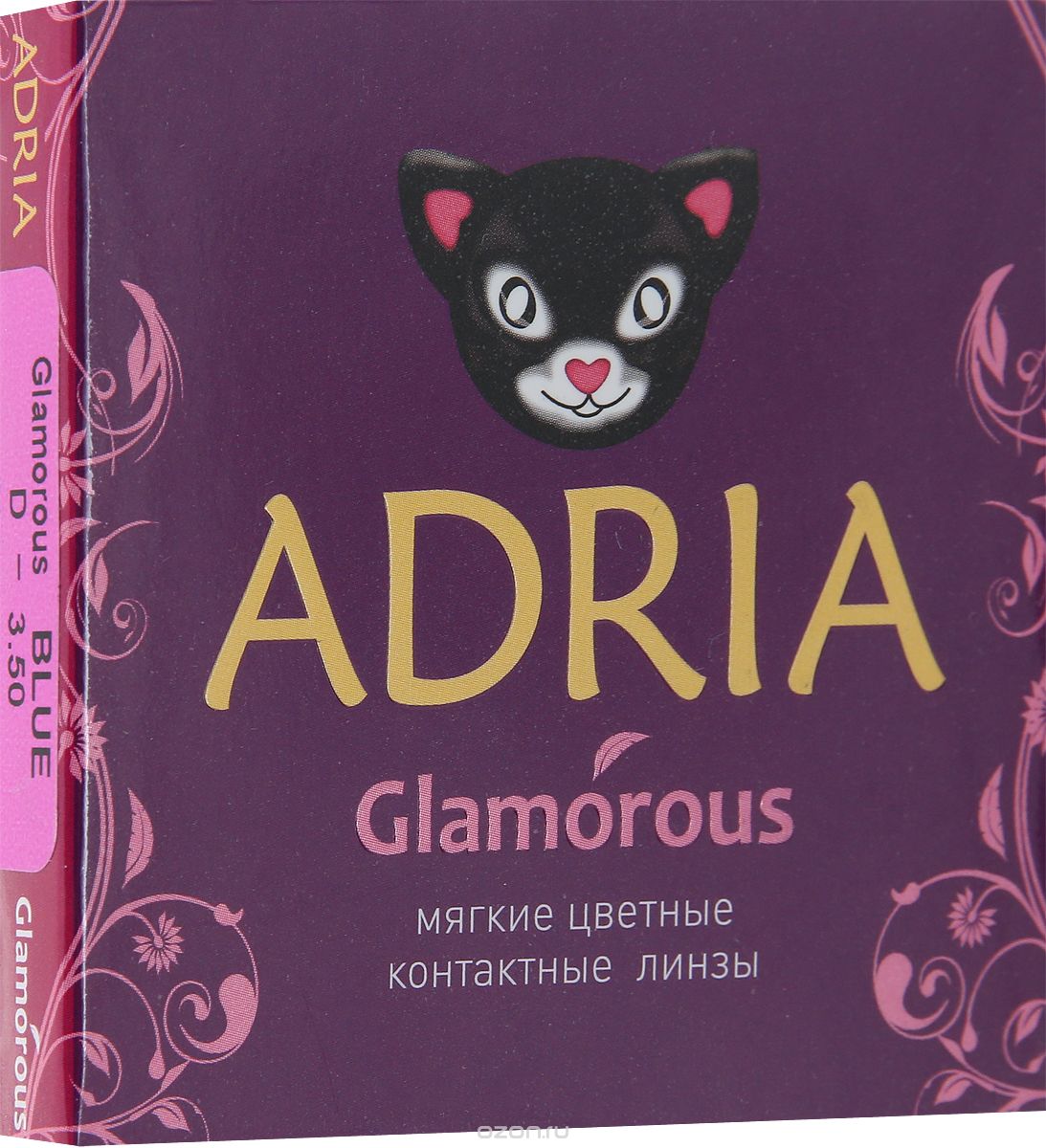 Adria Контактные линзы Glamorous color / 2 шт / -3.50 / 8.6 / 14.5 / Blue