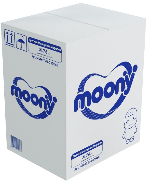 - Moony Man Megabox,  , 12-17 ,  XL, 4903720-010068, 76 