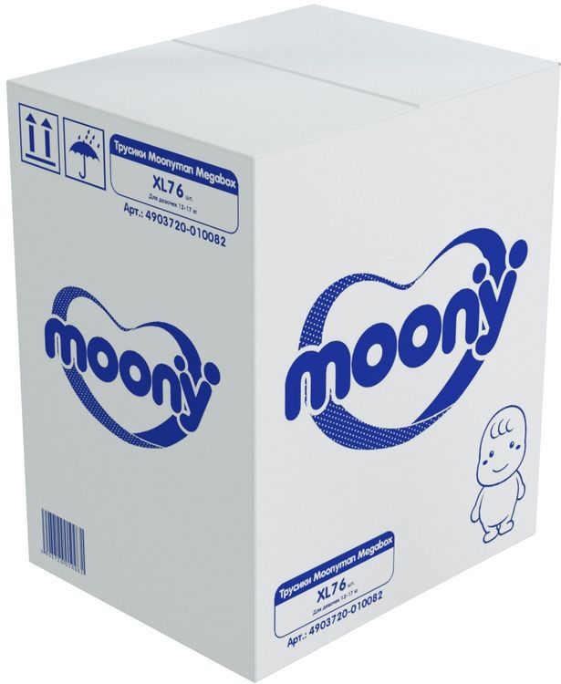 - Moony Man Megabox,  , 12-17 ,  XL, 4903720-010082, 76 