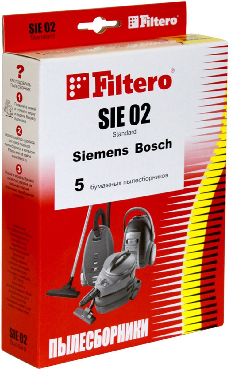  Filtero SIE 02 (5) Standard,   BOSCH/SIEMENS